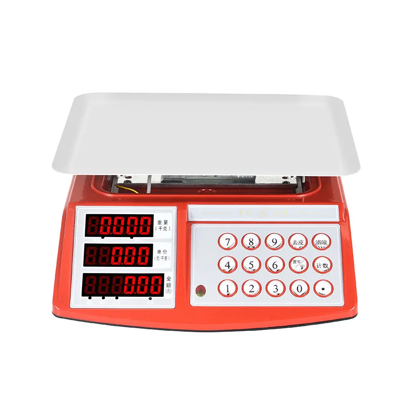 40kg ACS system Electronic Bench Scale Commercial precision Digital Price Computing Scale LED/LCD Scales OEM/ODM Factory