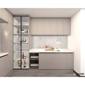 Tombox — meuble de cuisine moderne, nouveau modèle 2022, avec matériel blum importé - Product Image 2