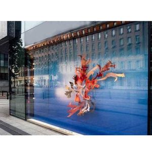 Pantalla LED Transparente de Alta Luminosidad para Cortinas Inteligentes, Pantalla Profesional Delgada para Publicidad en Exteriores, Resistente al Agua IP65 y a la Luz Solar - Product Image 1