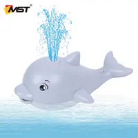 MST плавающая модель дельфина музыкальные игрушки для ванной разные лампы электрические индукционные игрушки для ванной для детей