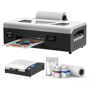 China High Quality White Ink Circulation DTF Printer L800 Direct Transfer Film T-Shirt Dtf Printer Textile Shoe Printing - Product Image 1