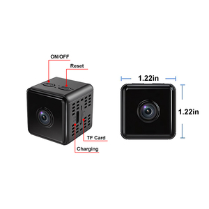 Mini Telecamera WiFi WK17 75 °   Telecamera IP Mini 720P Wireless con Rilevamento di Movimento, Grandangolare, Senza Visione Notturna, per Sicurezza Domestica - Product Image 1