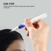 Parfums fruités, revitalise les ongles abîmés, prévient la casse et les cuticules détachées, formule à absorption rapide, stylo à huile pour cuticules vide, tube en plastique