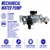 Bomba de Agua Mecánica BMW MINI OE 11518601366 para MINI F54 F55 F56 F57 F60 1 con Termostato, Reemplazo Directo