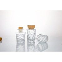 Diffuseurs de parfum d'intérieur décoratifs en forme ronde, flacons vides pour diffuseurs à bâtonnets, 100 ml et 150 ml