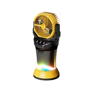 พัดลมพกพา 4 ระดับความเร็ว พร้อมฟังก์ชั่นพ่นละอองน้ำ สำหรับฤดูร้อน ใช้งานกลางแจ้ง ชาร์จไฟได้ แบตเตอรี่ 30000mAh อุปกรณ์อิเล็กทรอนิกส์สำหรับผู้บริโภค - Product Image 5