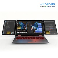 Nouvel ordinateur portable à triple écran 16 pouces avec double écran tactile 10,5 pouces, Intel Core i5 12450H, IPS 1920x1200, 16 Go, 512 Go SSD, pour entreprise, prise US
