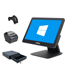 Nhanh chóng chạy nhà hàng i5 i3 Windows nhôm hợp kim 10 Cảm ứng điện dung màn hình POS hệ thống tiền mặt đăng ký - Product Image 1