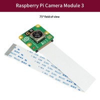 Module de caméra Raspberry Pi 3 grand angle 12 MP avec mise au point automatique, HDR et vision nocturne