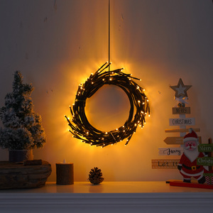 Đèn dây đèn LED 144 bóng hình cây liễu có thể tùy chỉnh, trang trí tự làm, cành cây nhân tạo cho phòng ngủ, phòng khách, trang trí Giáng sinh - Product Image 4