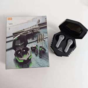 Écouteurs de jeu N35 TWS <span class=keywords><strong>Bluetooth</strong></span> à faible latence avec chipset JL, basses HiFi et lumière LED respirante pour le sport, la musique, les mobiles et les <span class=keywords><strong>PC</strong></span> - Product Image 1