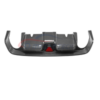 Diffuseur arrière en fibre de carbone pour Fiat Abarth 595 500 500j
