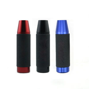 AUSO JDM levier <span class=keywords><strong>de</strong></span> <span class=keywords><strong>vitesse</strong></span> en cuir d'aluminium 13 CM <span class=keywords><strong>pommeau</strong></span> universel <span class=keywords><strong>de</strong></span> levier <span class=keywords><strong>de</strong></span> <span class=keywords><strong>vitesse</strong></span> <span class=keywords><strong>de</strong></span> voiture <span class=keywords><strong>de</strong></span> course - Product Image 1