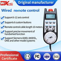 Kabel Penerbangan 10m, Handwheel MPG Berkabel, Saklar Pengontrol CNC 6/8 Axis untuk Mesin Gantry, Mesin Bubut Vertikal, Mesin Bor