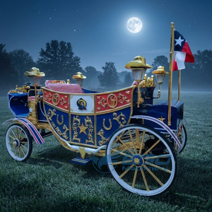 Bus électrique royal de tourisme, petite calèche électrique de style personnalisé, calèche royale de luxe, personnalisation de styles variés - Product Image 2