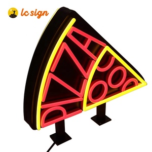 Caja de luz acrílica de neón para construcción, caja de señal LED para publicidad, tienda de suministros - Product Image 3