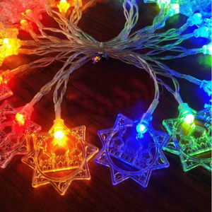 Guirnalda <span class=keywords><strong>de</strong></span> Luces LED Ramadán Kareem, Linterna <span class=keywords><strong>de</strong></span> Luna y <span class=keywords><strong>Estrella</strong></span>, Decoraciones EID Mubarak para el Hogar, Artículos para Fiestas Islámicas Musulmanas - Product Image 5