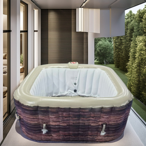 B02 intérieur N extérieur <span class=keywords><strong>gonflable</strong></span> PVC bain à remous <span class=keywords><strong>Spa</strong></span> baignoire piscine adulte bain à remous avec massage à <span class=keywords><strong>bulles</strong></span> <span class=keywords><strong>et</strong></span> couverture - Product Image 5