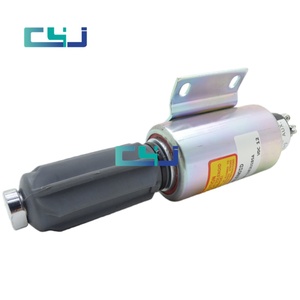 ตัดโซลินอยด์วาล์วเพื่อหยุดการจ่ายน้ำมันเชื้อเพลิง โซลินอยด์วาล์ว 12V 24V 437- เครื่องยนต์ดีเซล 2617 4372617 2370-24E2U1B5S - Product Image 6