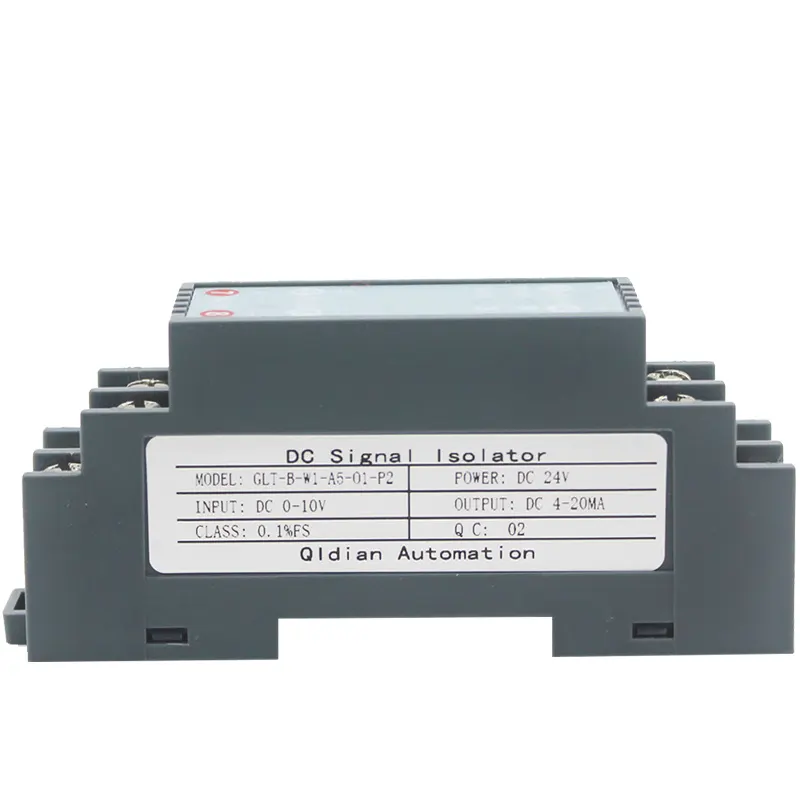 GLT-B Signal Isolator 4-20mA Input 4-20mA Output DC24V Voltage Transducer Analog Signal Isolator