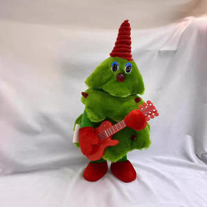 NOUVEAU STYLE Jouet en peluche électrique de Noël chantant et dansant Arbre de Noël en peluche - Product Image 3