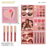 Palette de Fards à Paupières Multi-Teintes en Gros : Scintillant, Mat, Illuminateur, Blush, Contour, Correcteur, Gloss à Lèvres – Livre de Palettes de Fards à Paupières