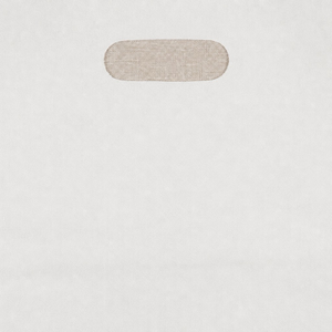 LDPE Plastic Cutout Handle Shopping <b>Bags</b> Private Label Logo Printing Gusseted Design Reinforced Bottom Recyclable - Product Image 5