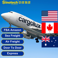Service d'expédition de fret porte-à-porte DHL UPS FedEx Transitaire Aérien Maritime DDP Logistique de la Chine vers les États-Unis, le Canada, l'Australie, le Royaume-Uni