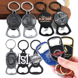 Fabrieksontwerp Custom Bierflesopener Sleutelhanger Zinklegering Metaal Zacht Email 3d Schattige Logo Frisdrankfles Opener Sleutelhanger - Product Image 1