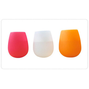 BPA Free 16oz Silicone Plastic Beer Champagne <strong>Wine</strong> <strong>Tumbler</strong> Glass Cups Mug - Product Image 6
