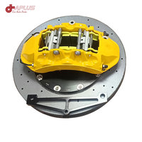 Aplus Cakram Rem Keramik Karbon Berkualitas Tinggi Rotor Performa 400MM 6 Piston Caliper Kit Big Brake Kit GT-R Altima Juke 1