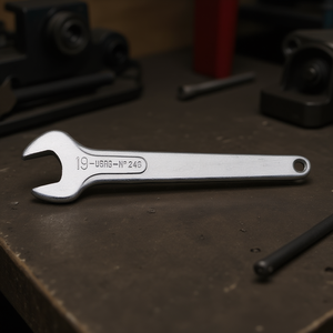 ประแจปากตาย 9 มม. Np245 เหล็กโครเมี่ยมวาเนเดียม - Product Image 3