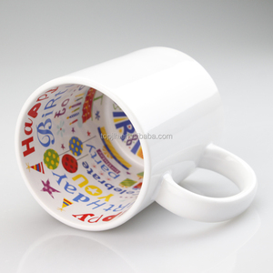 Topjlh - Taza <span class=keywords><strong>de</strong></span> Cerámica Blanca <span class=keywords><strong>de</strong></span> 11 oz con Impresión Interior para <span class=keywords><strong>Cumpleaños</strong></span>, Taza <span class=keywords><strong>de</strong></span> Café Blanca para Sublimación, para Regalos Promocionales <span class=keywords><strong>Personalizados</strong></span> al por Mayor - Product Image 3