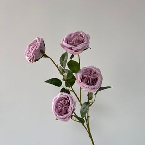 Lychee Rose Artificial <b>Flower</b> <b>Single</b> Branch Silk High Simulation Wedding Decoration - Product Image 4