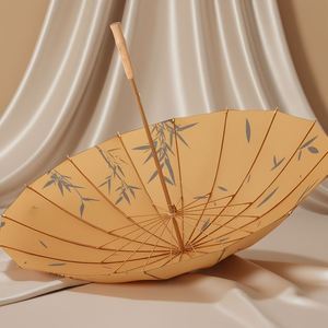 Straight Pole <b>Umbrella</b> with 16 Ribs for Enhanced Wind Resistance and Reinforced Shading Function - Product Image 5