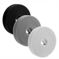 Sangles Velcro Multicolores Durables avec Forte Adhérence Attaches de Câbles Réutilisables pour Organiser les Bureaux de Travail les Câbles de Données Utilisation Domestique
