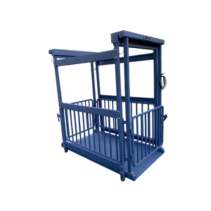 USA Measurements US-BC8020 Big Blue Livestock Scale (2500 lb X 1 Lb) Made in USA - Product Image 1
