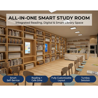Kiosques de libre-service HAUMR pour bibliothèques : Solution intégrée de lecture et de bibliothèque numérique avec RFID, clé en main