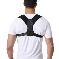 Correcteur de posture dorsal réglable et confortable, soutien professionnel de la colonne vertébrale, attelle dorsale adaptée à une utilisation sportive