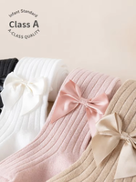 Collants côtelés en coton doux antidérapants pour bébés filles, en coton à longues fibres, écologiques, pour tout-petits de 0 à 12 ans, vente en gros