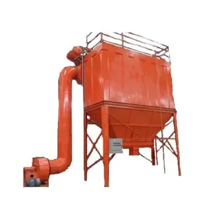 ZKRFM New Industrial Dust Collector Air Pollution Control Machine with Pump Motor Engine PLCEngine for Restaurant Use