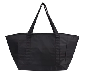 Bolsas de lona grandes promocionales con logotipo serigrafiado, tamaño personalizado, con correa para el hombro y diseño de letras para la vida diaria de los estudiantes - Product Image 4