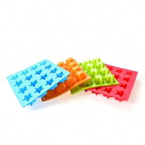 Bac à glaçons en silicone en forme d'étoile à 16 trous, OEM ODM, fabricant de glaçons DIY, moule à glace pour la cuisine, fourniture directe d'usine - Product Image 3
