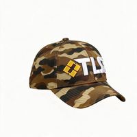 Casquette de baseball non structurée à 5 panneaux, motif camouflage et imprimé arbre, personnalisable avec logo brodé, haute qualité, vente en gros