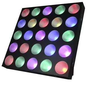 Penjualan terlaris RGB Pixel matriks kecerahan tinggi 25X10W 30W 3in1 5X5 LED panel COB penutup cahaya panggung