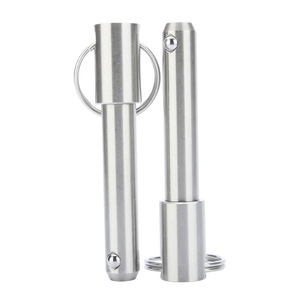 Goupille de précision à dégagement rapide Vickers en acier inoxydable, robuste, avec tête sphérique VCN115.1, goupille de verrouillage à usage général - Product Image 1