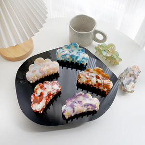 مواد صديقة للبيئة ، خلات حافة متموجة ملونة على شكل سحابة ، مقطع كوري حلو ، بيع بالجملة - Product Image 6