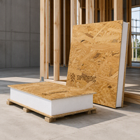 Panneau isolant structurel OSB pour les systèmes de murs et de plafonds intérieurs