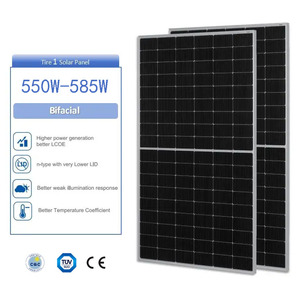 מחיר זול עמיד למים לוחות פוטו-וולטאיים 550-600w תאים סולאריים לוח סיטונאי מערכת סולארית - Product Image 1