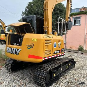 Miniexcavadoras hidráulicas SY75C usadas en buenas condiciones 7.5ton SY75C pro Excavator Yanmar Engine Digger - Product Image 6